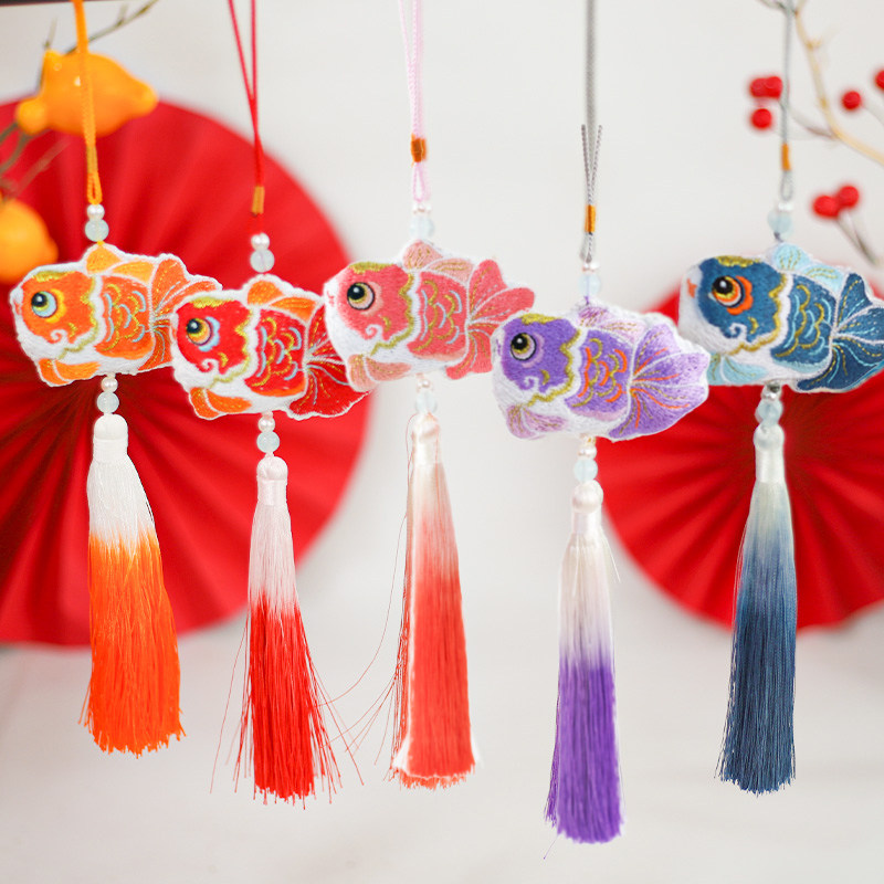 春节新年金鱼锦鲤挂件车载汽车福桶年宵花桶抱抱桶礼盒装配饰挂饰,居家日用,香包/香囊,淘宝优惠券,粉丝福利购,淘宝优惠卷