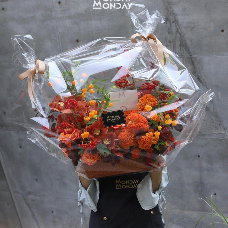 复古中式国风竹节花篮高档高端点心蛋糕月饼礼盒手提花篮水果篮