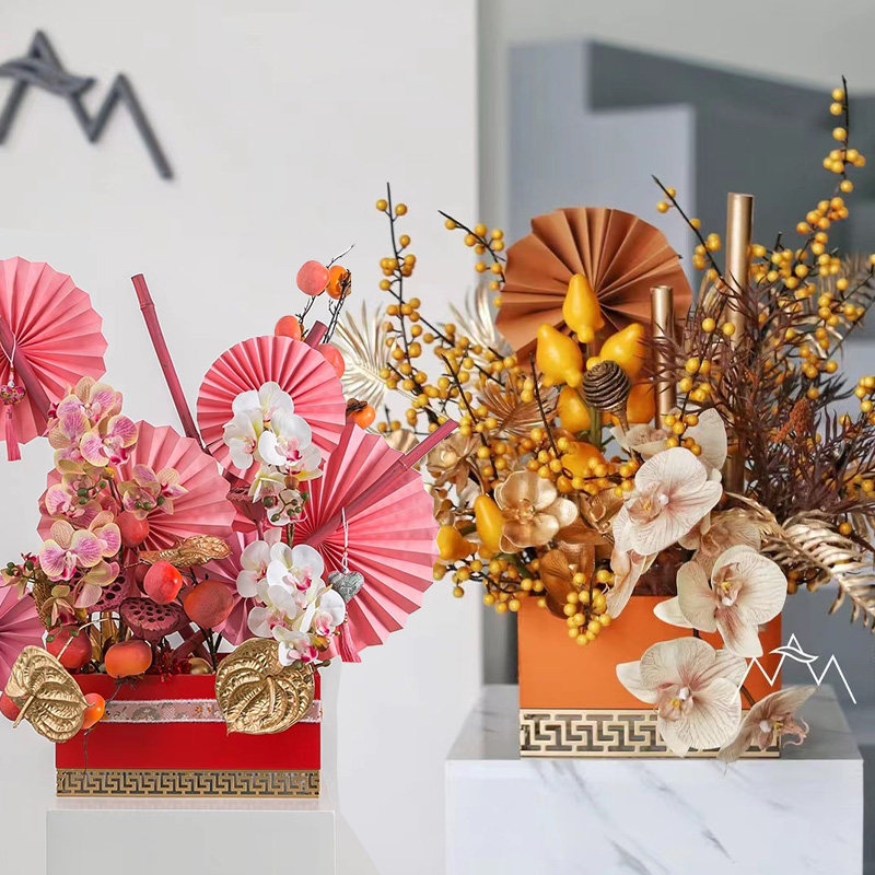 创意礼盒爱玛橙中国红