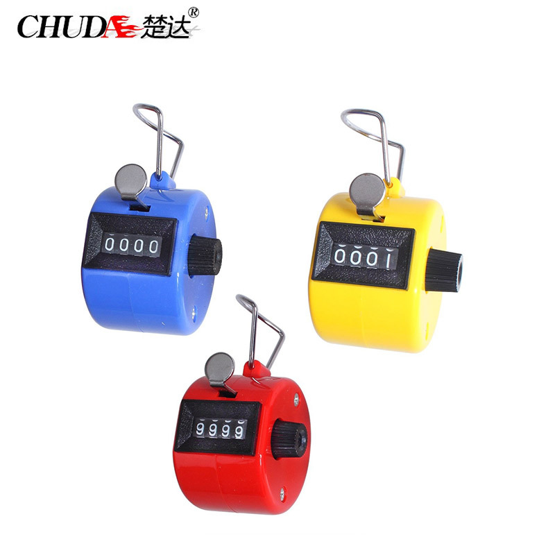 楚达7色 点人流 手动机械计数器小孩益智玩具 电子计数器 缝纫机