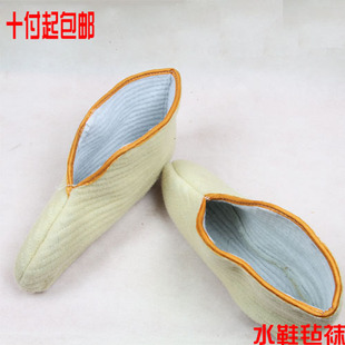 包邮 羊毛毡袜子雨鞋 靴袜劳保矿工袜煤矿袜棉布牛仔劳动布白毡袜