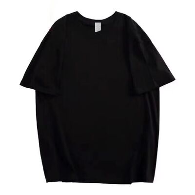 2026夏季重磅宽松纯棉insT恤纯色女生体恤半袖大码男装短袖上衣服