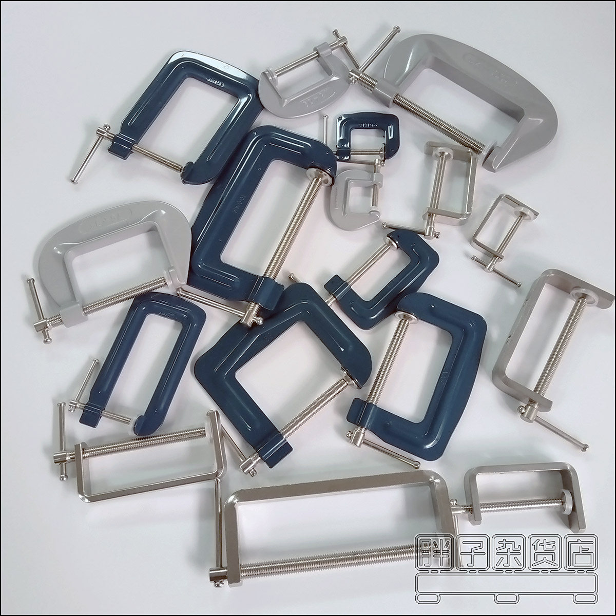 手创扁钢木工夹子模型制作辅助