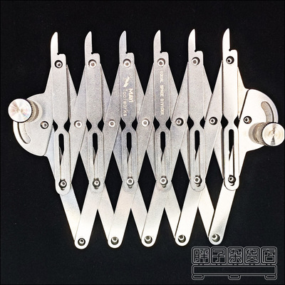 燕尾榫等分尺木工榫加工