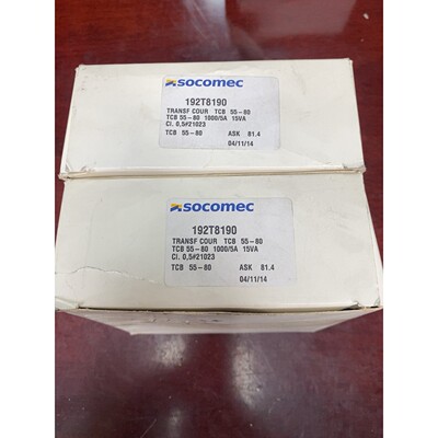 SOCOMEC电流变换器192T8190全新原装议价