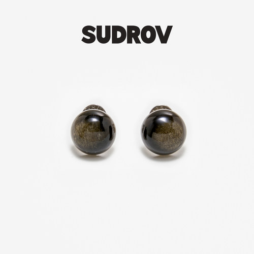SUDROV/素觉Rainbow Drop®彩虹露珠系列金曜石耳钉