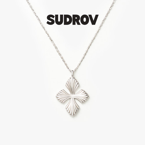SUDROV/素觉Nature Trace™鸢尾之痕系列吊坠项链七夕情人节礼物