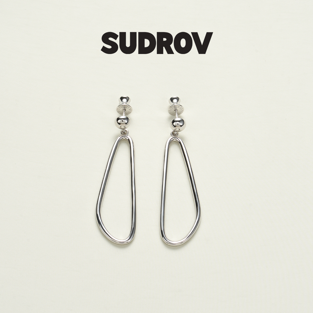 SUDROV素觉设计感长款耳环