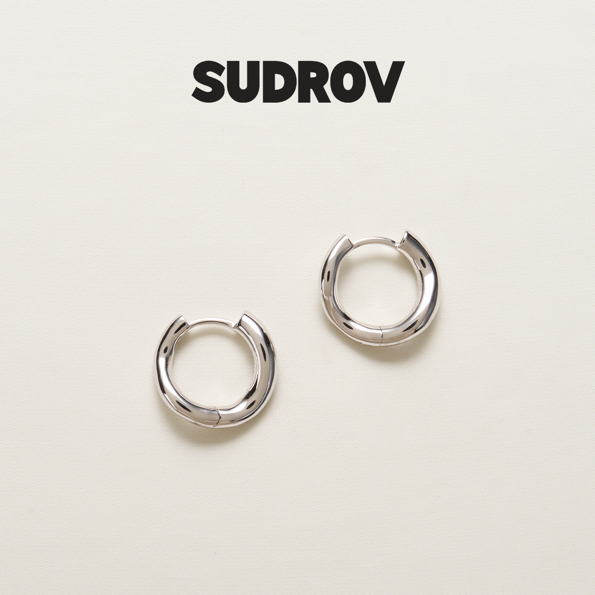 SUDROV素觉不规则耳圈女新款