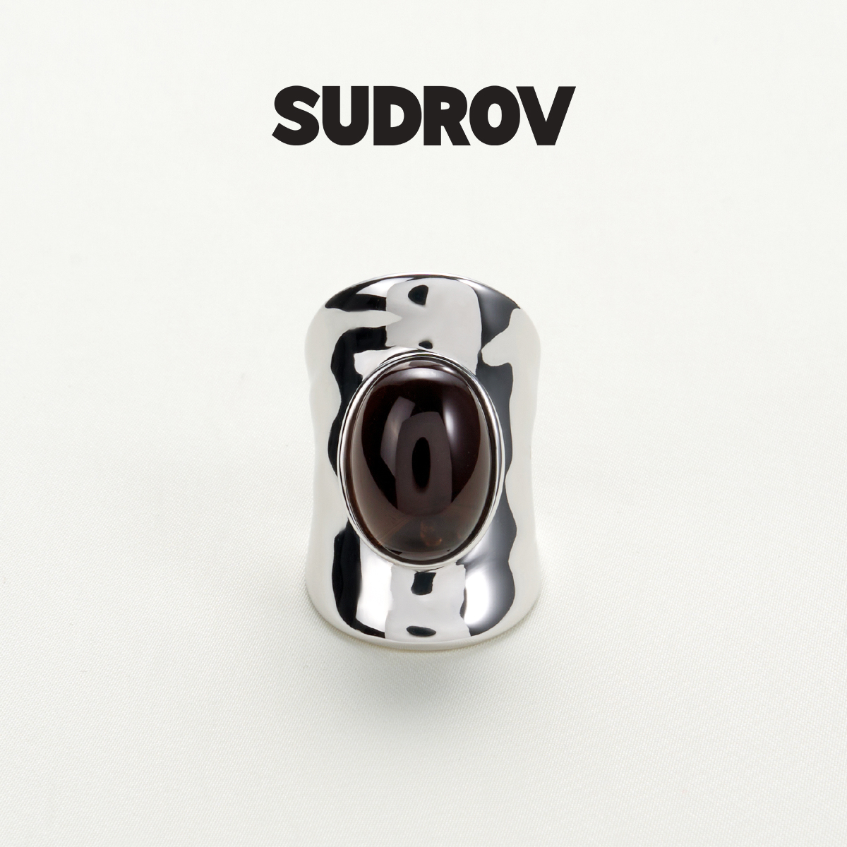 SUDROV素觉指环素觉水晶小众设计