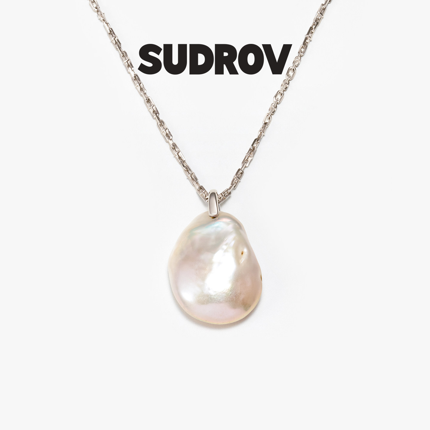 SUDROV/素觉2026S/S新品不一样的温柔 珍珠系列巴洛克吊坠项链
