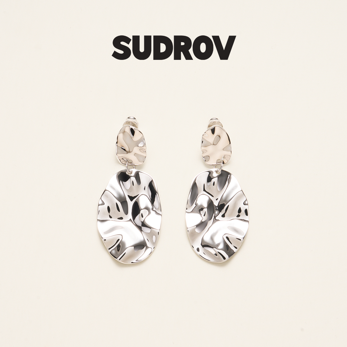 SUDROV素觉925银复古耳坠