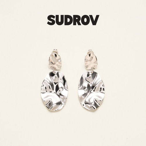 SUDROV素觉925银复古耳坠