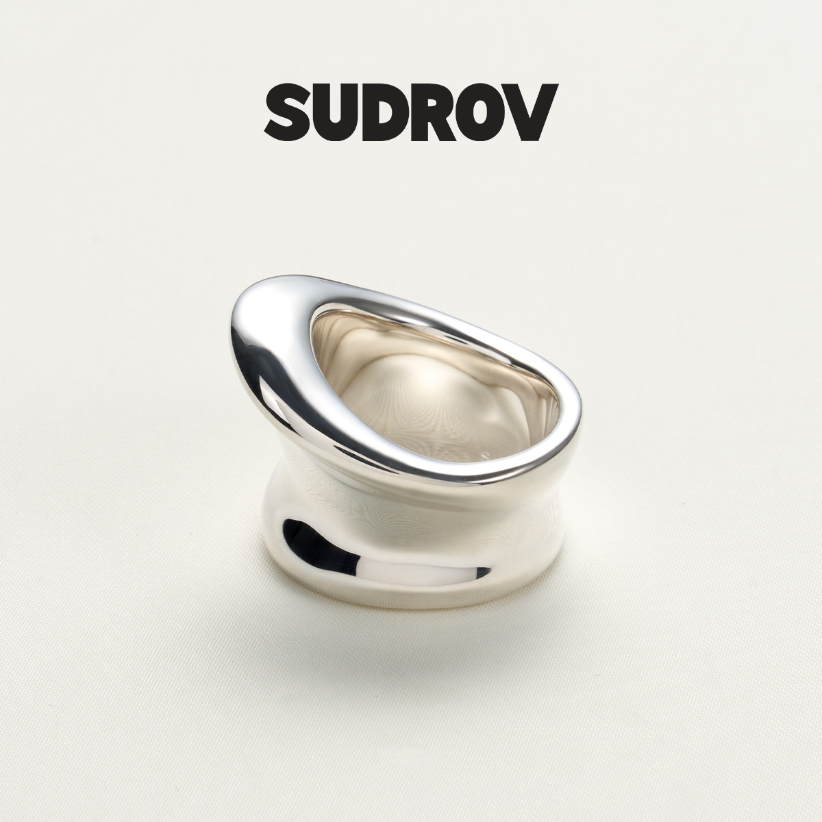 SUDROV素觉女925银戒指