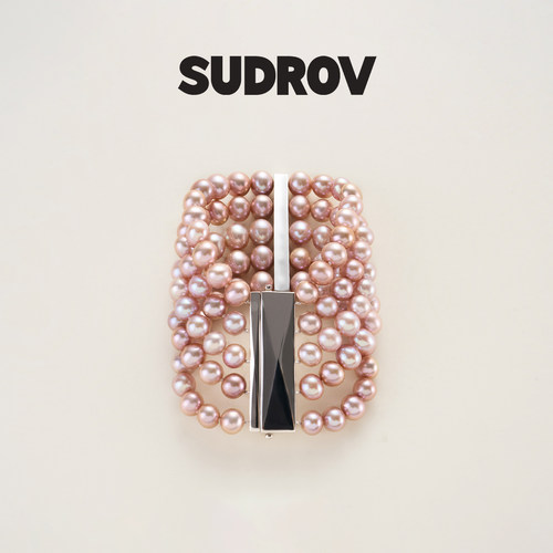 SUDROV素觉女925银粉色珍珠手链