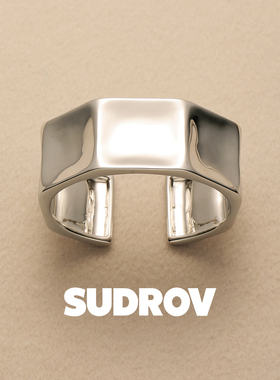 SUDROV素觉轻奢个性宽手镯