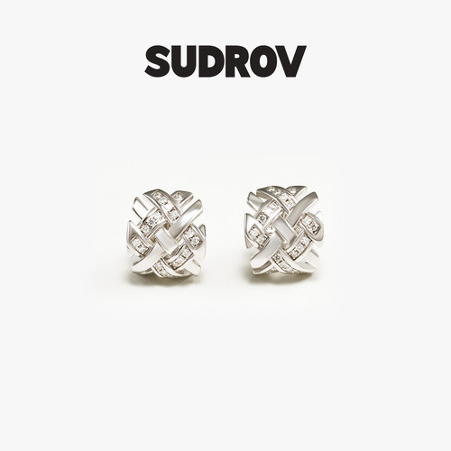 SUDROV/素觉素觉Endless Thread™无尽之线系列编织耳钉
