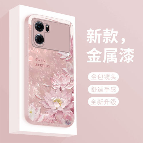 适用oppok10手机壳新款0pp0k10x液态玻璃保护套k10活力版网红爆款莲花K9s全包高级女款K9Pro超薄防摔散热