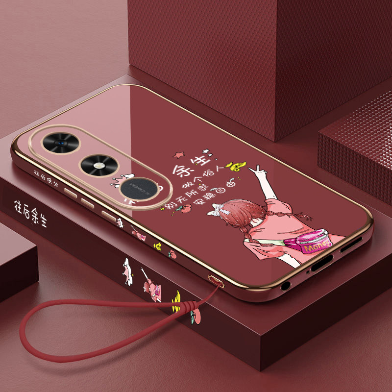 新款直边电镀软硅胶