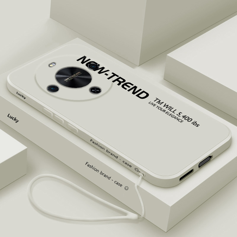 新趋势适用华为畅享70x活力版手机壳液态硅胶畅想70x活力版全包防摔保护套7ox潮牌简约BRE-AL00a个性创意男款