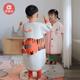 薄棉款 男女宝宝睡袍 北欧风春秋保暖 140码 宝宝春秋睡袍