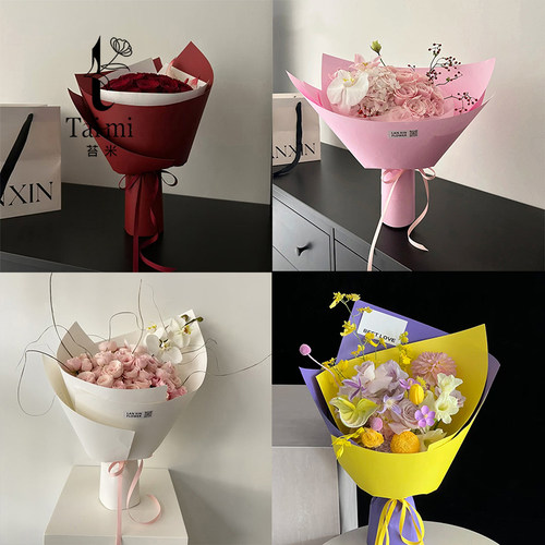 180克高定造型纸鲜花包装硬挺纸