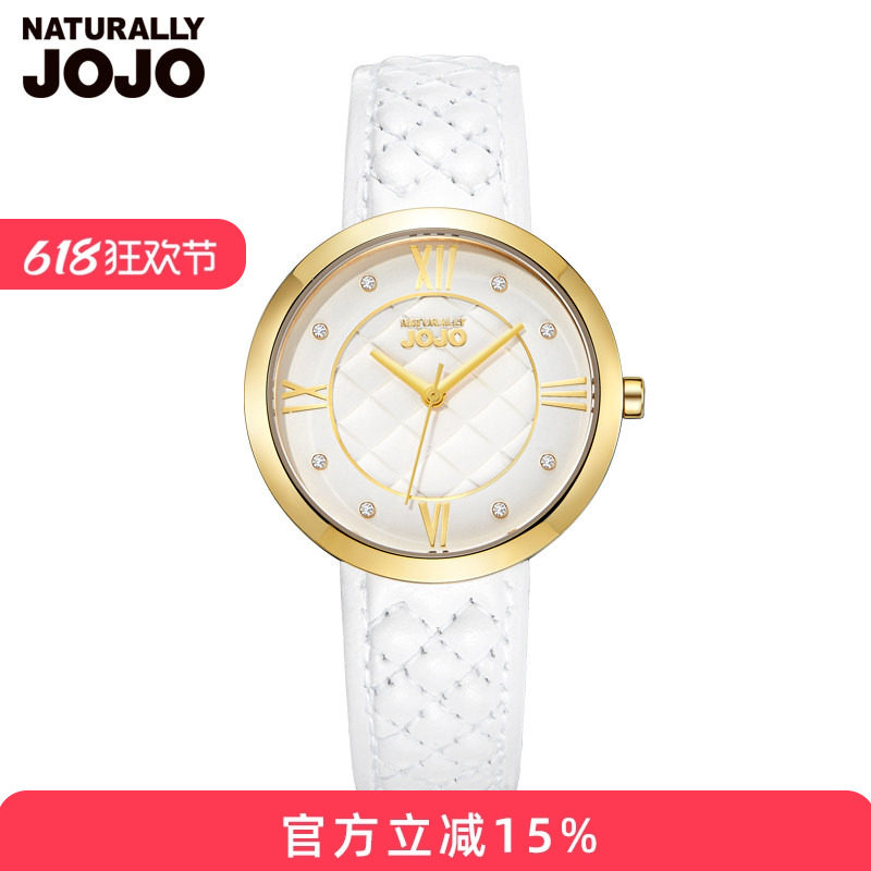 JOJO手表女皮带女式休闲石英表防水正品女士手表品牌时尚女表