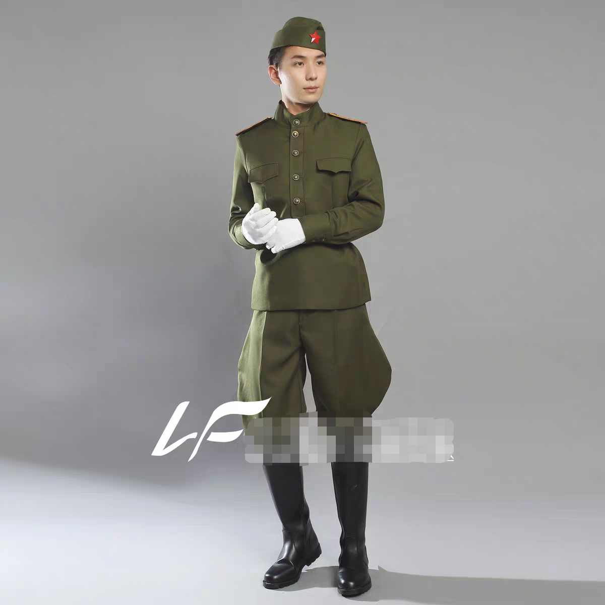 苏联红军装喀秋莎表演年会写剧本杀演绎推理2025新款套装马裤合唱