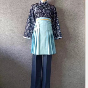 京剧样板戏沙家浜演出服装阿庆嫂郭建光沙奶奶斜襟全套剧目演出服