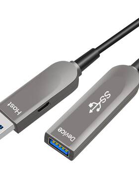 光纤USB3.0数据线公对母工业摄像头会议相机Kinect DK体感器连接