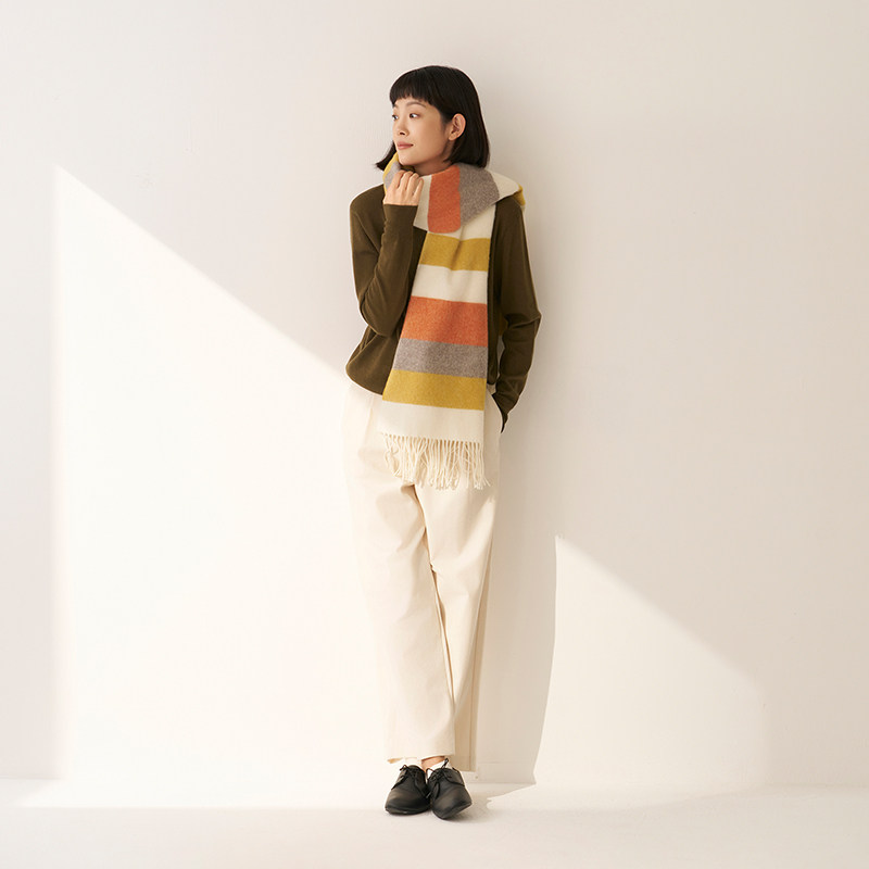 ��ɫ���� ��ӡ��Ʒ MUJI ��ë��֯������� 200Ԫ