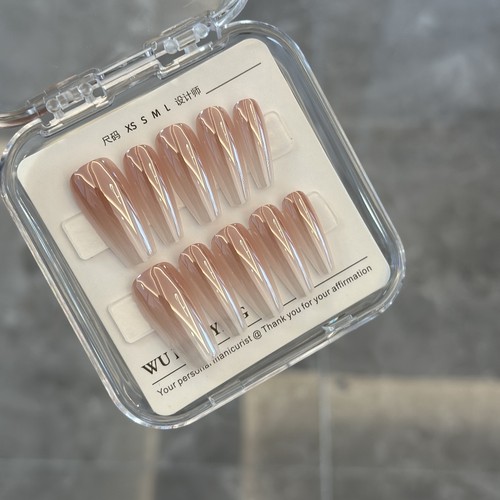 手工定制成品穿戴甲海莉同款