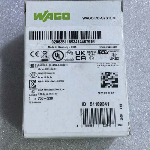 可议价WAGO万可模块750-338，德国进口，FC CA