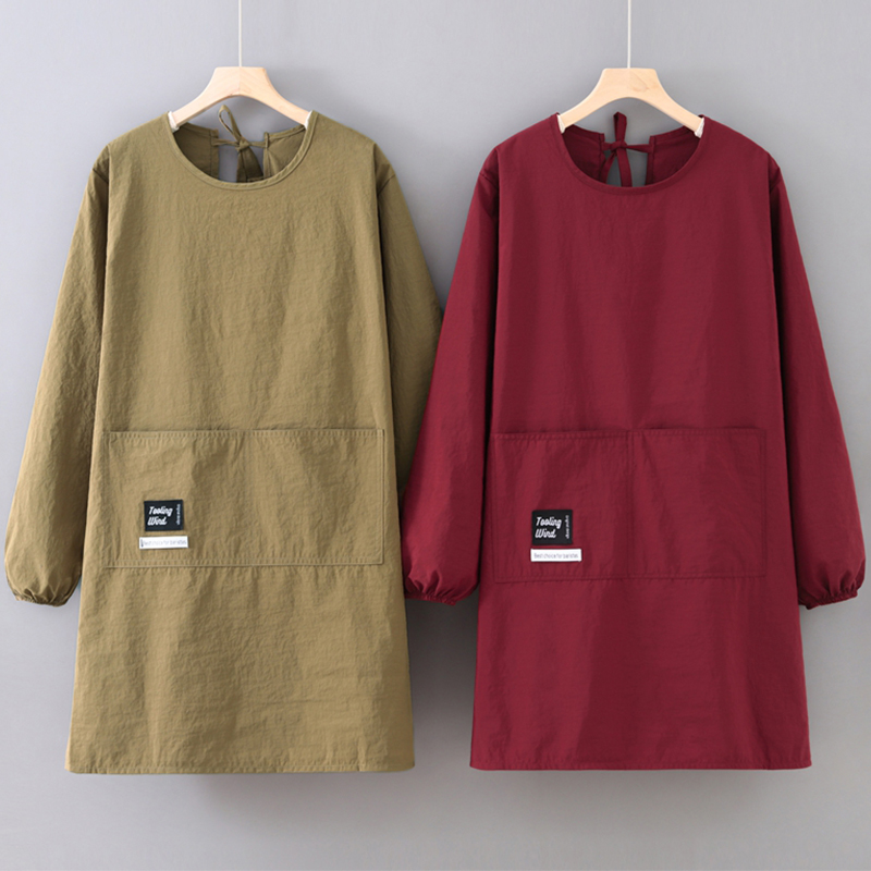 塔丝隆时尚长袖防脏罩衣