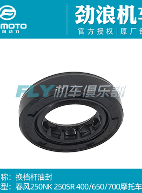 春风摩托车250NK/SR/400NK/GT/650NK/TR/MT/国宾/700换档杆油封