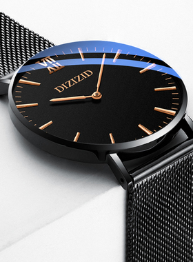 dizizid帝兹简约无指针中学生手表男款防水潮流初高中男表机械表