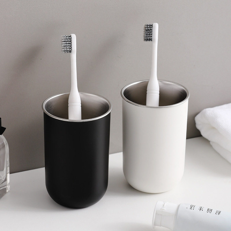日本漱口杯牙杯洗漱杯子情侣轻奢牙具牙缸简约女男士不锈钢牙刷杯,家庭/个人清洁工具,洗漱杯,淘宝优惠券,粉丝福利购,淘宝优惠卷
