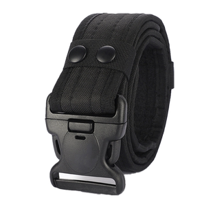 战术腰带户外蛙服腰带军迷军训外用男帆布加宽外裤腰带作战皮带
