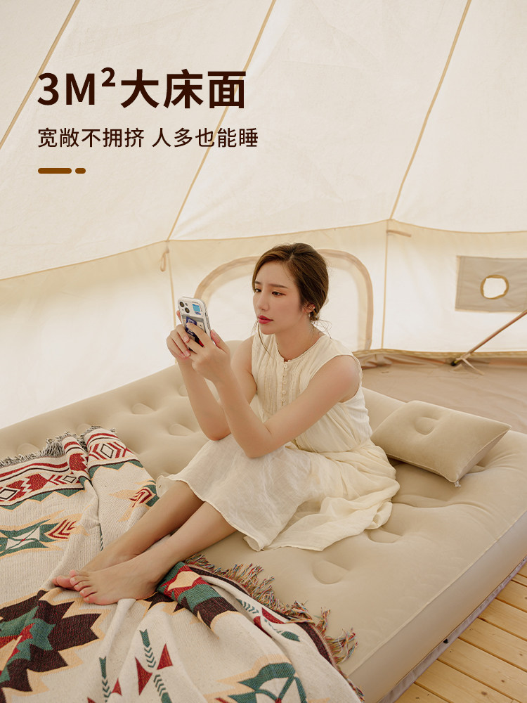 定制meant充气床垫户外帐篷露营气垫床野营自动充气床打地铺家用