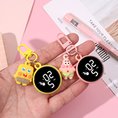 可爱卡通小挂表学生男女孩考试看时间静音防水电子表时尚 便携怀表