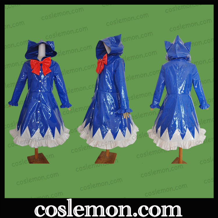 ▲coslemon东方Project 琪露诺 猫耳朵礼服 cos服全套cosplay男女