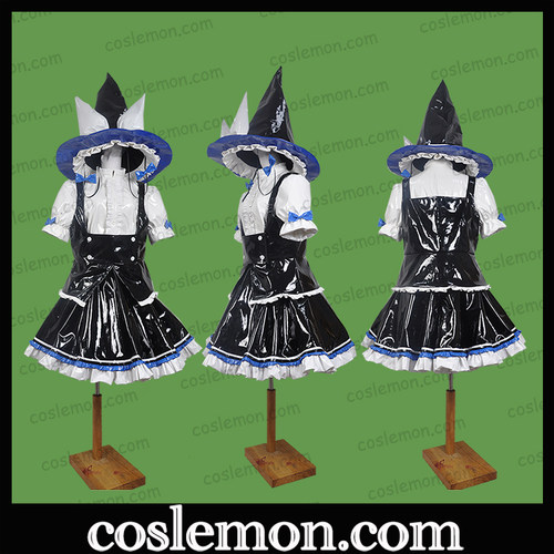 6359 东方Project 东方心绮楼 雾雨魔理沙 cos服全套 定做服装
