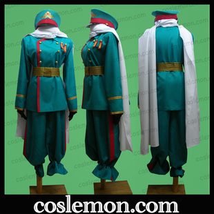 黑塔利亚APH俄罗斯伊万·布拉金斯基服cos服全套服装 coslemon