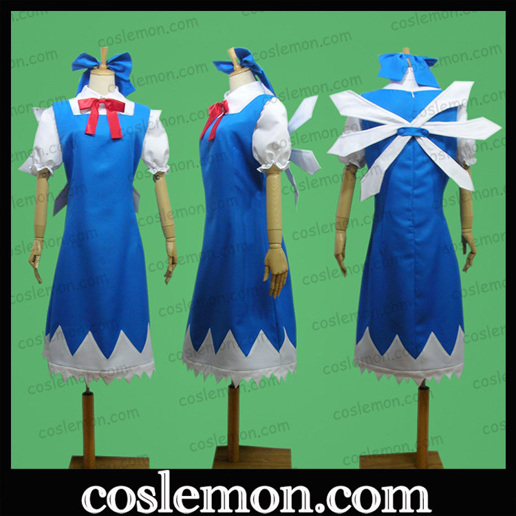 coslemon东方Project东方红魔乡琪露诺 os服全套cosplay男女服装