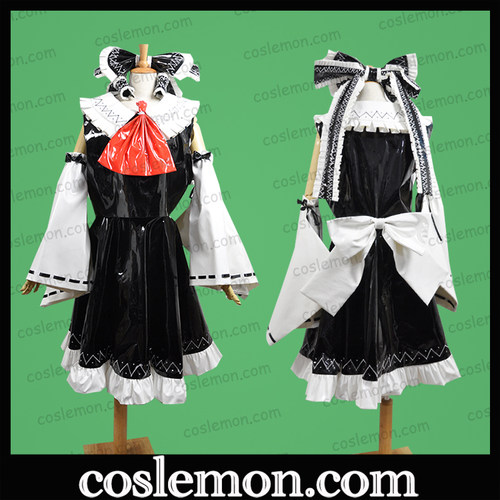 coslemon东方Project东方绯想天博丽灵梦乐园的巫女限定2P色cos服
