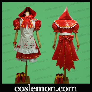 coslemonVOCALOID初音未来Project DIVA 2nd Miku小红帽女装cos服