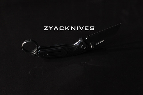 ZYACKNIVES Z02 可一键快拆尾环的折刀