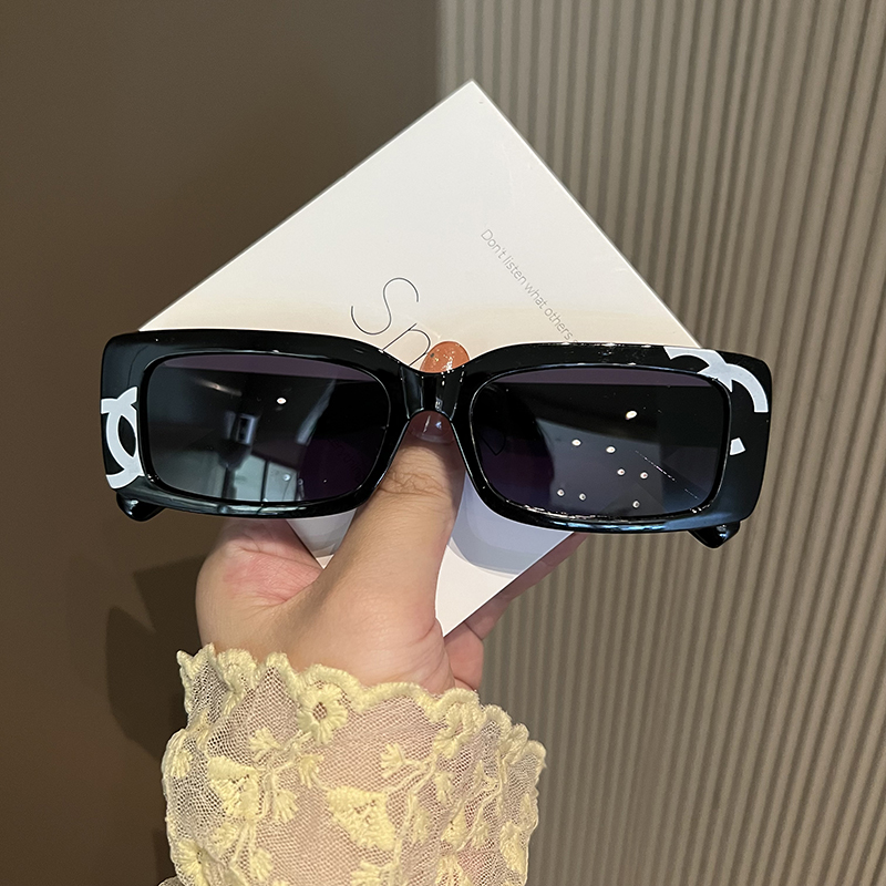 小框窄框墨镜女高级感太阳眼镜