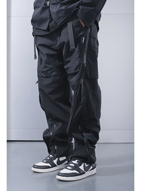 RL | REINDEE LUSION21FW 双形态拉链层叠分区袋防水束脚长裤2色