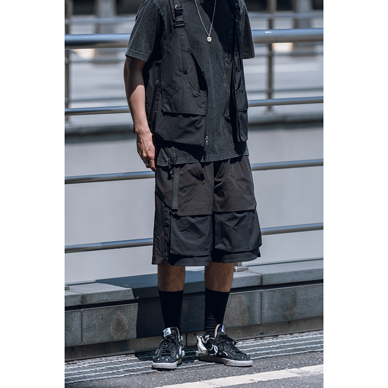 REINDEELUSION五分裤宽松机能风